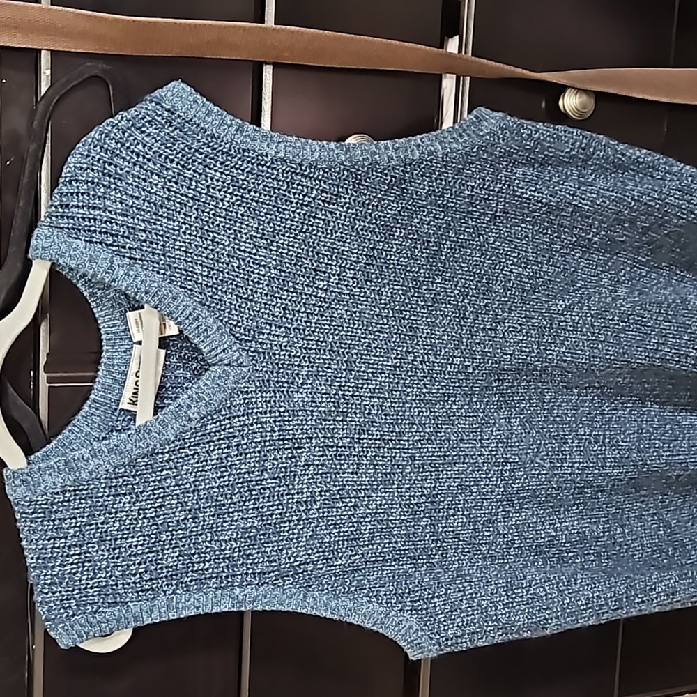 Navy blue men's sweater vest size 2xl